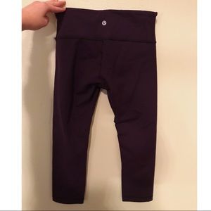 Lululemon Wunder Under Crop